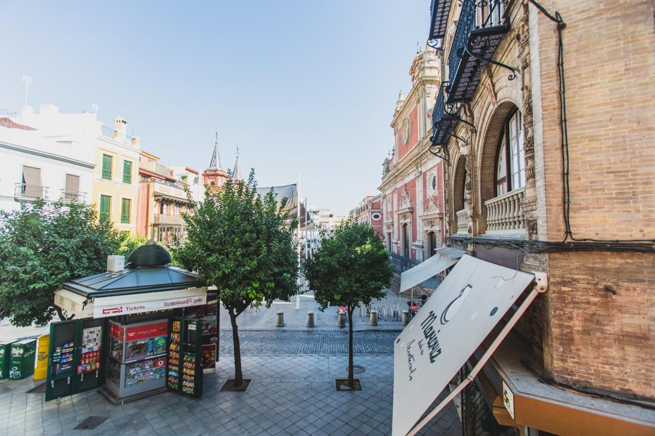 Casa Plaza Salvador Apartment Seville Ngoại thất bức ảnh